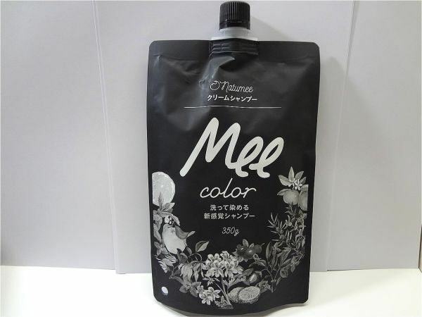 送料無料 クリームシャンプー ミーカラー Mee color 350g ブラック 新品未開封