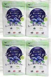  free shipping blueberry approximately 12 months minute ( approximately 3 months ×4 sack ) Bill Berry meg abrasion noki supplement si-do Coms new goods unopened 