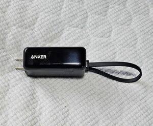 ANKER A1636N11 Power Bank 30W　Fusion　Built-in USB-Cケーブル　ブラック外箱あり