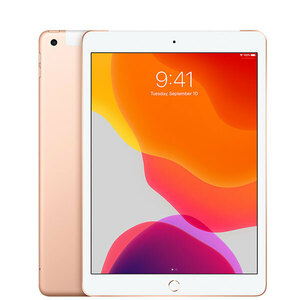 良品 iPad7 32GB ゴールド A2198 Wi-Fi+Cellular 10.2インチ 第7世代 2019年 本体 中古 SIMフリー