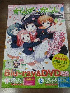 わかばガールズ　番宣　B2 ポスター　原悠衣　検 きんいろモザイク　きんモザ