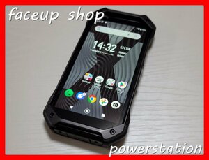 　★【41229WM】 完動品 au KYG01 京セラ TORQUE 5G ブラック SIMロック解除済 1円 ! 1スタ !