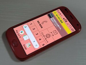 　★【40884WM】 ジャンク docomo F-42A FCNT らくらくスマートフォン ピンク 1円 ! 1スタ !