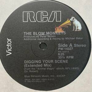 ◆ The Blow Monkeys - Digging Your Scene [Extended Mix & LPversion] ◆12inch US盤 CLUBヒット!!