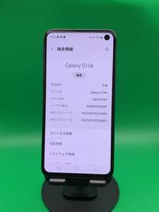 * прекрасный товар Galaxy S10e 128GB SIM свободный самый большая вместимость хороший дешевый SIM возможно Apple SIM свободный SM-G970F черный б/у новый старый товар BPK10550