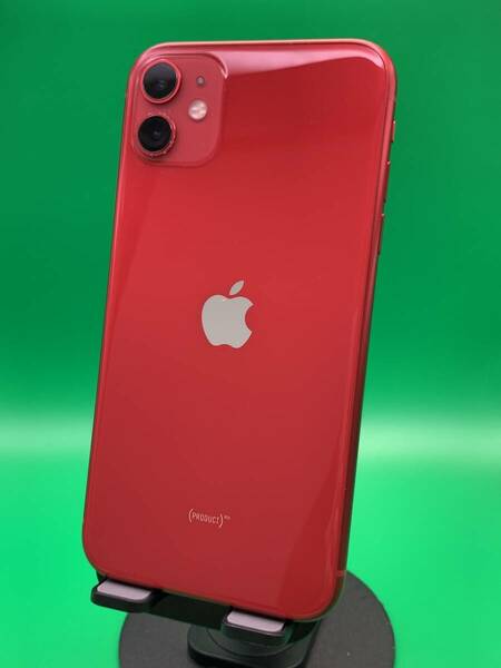 ★ジャンク iPhone 11 SoftBank ○ iPhone 11 レッド BPK01 アクティベーションロック未解除