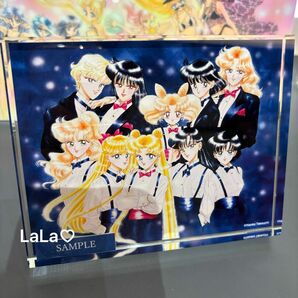 セーラームーン　レゾネ発売記念展　アクリルブロック　大垣書店