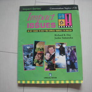 A24 即決 送料無料★Impact ISSUES インパクト イッシューズ 英会話 リスニング CD付き/洋書/ロングマン