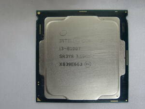 ★Intel / CPU Core i3-8100T 3.10GHz 起動確認済★
