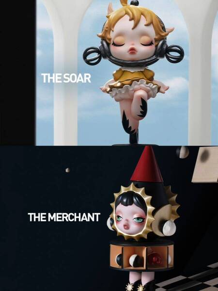 完売品 popmart SKULLPANDA Image Of Reality 2点セット フィギュア 送料無料