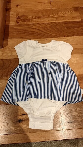 ロンパース 半袖 80センチ ボブソン 美品 赤ちゃん ベビー ベビー服 洗いがえ お出かけ