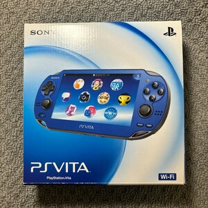 [ new goods unused ]Playstation Vita PCH1000 sapphire blue 