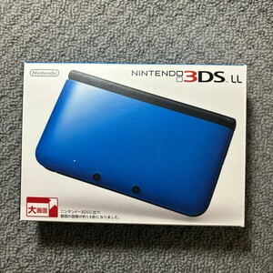  Nintendo 3DS LL blue × black 