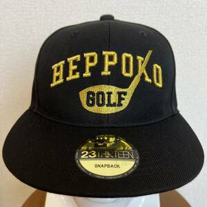 ヘッポコゴルフ オリジナル キャップ GOLF CAP golf BASE BK×G (NEW ERA ニューエラ supreme briefing ping テーラーメイド titleist)
