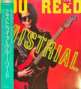 Lou Reed - Mistrial 見本盤PROMO 