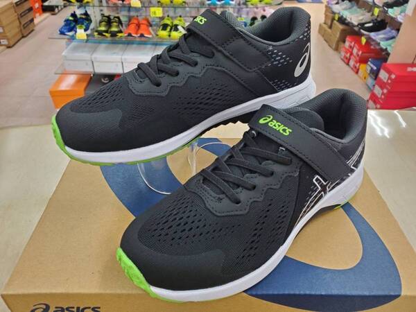 新品即決19.0cm★asicsアシックス LAZERBEAMレーザービーム 1154A169 ジュニア ランニング☆運動靴 ゴム紐マジック 子供靴 !2024年NEW★