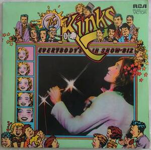 The Kinks Everybody's In Show-Biz - Everybody's A Star (UK 2LP Original)(英国らしさ満載の傑作アルバムをUK Originalで)キンクス