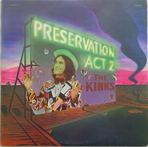 The Kinks Preservation Act 2 (UK 2LP Original)( Британия ... полная загрузка. . произведение альбом .UK Original.) gold ks