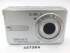 【z27284】PENTAX ペンタックス Optio E75 コンパクトデジタルカメラ 動作確認済み
