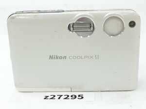 【z27295】Nikon ニコン COOLPIX S1 クールピクス コンパクトデジタルカメラ 動作確認済み