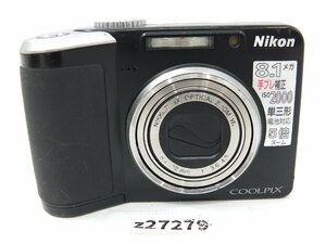 【z27279】Nikon ニコン COOLPIX P60 クールピクス コンパクトデジタルカメラ 動作確認済み 乾電池式