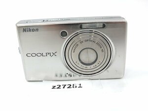 【z27281】Nikon ニコン COOLPIX S510 クールピクス コンパクトデジタルカメラ 動作確認済み