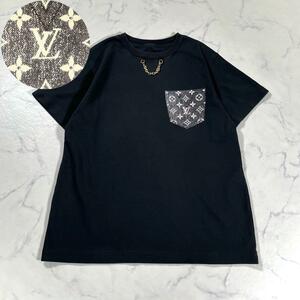 [ ultimate beautiful goods ]LOUIS VUITTON Louis Vuitton monogram pocket T-shirt 