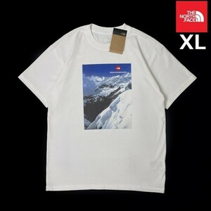 1円～!売切!【正規新品】THE NORTH FACE◆HEAVYWEIGHT RELAXED TEE 半袖 Tシャツ US限定 上質 ボックスロゴ 厚手 キャンプ(XL)白 180902-23