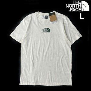 1円～!売切!【正規新品】THE NORTH FACE◆S/S FINE ALPINE TEE 半袖 Tシャツ US限定 ハーフドームロゴ コットン 男女兼用(L)白 180902-15