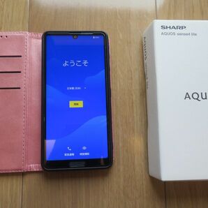 ★☆★美品★☆★SHARP AQUOS SENSE4 Lite SH-RM15 SIMフリー