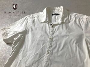 BLACK LABEL CRESTBRIDGE ●CBエンブレム刺繍 半袖シャツ 夏物●ブラックレーベル クレストブリッジ