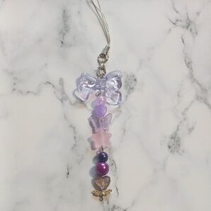 ビーズキーホルダー