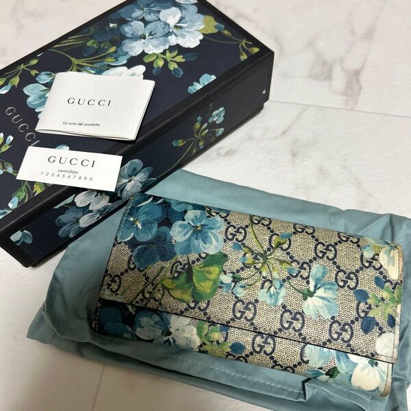 【美品】GUCCI 長財布 レディース