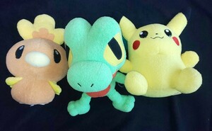 [ Pocket Monster Pokemon ] Pokemon center NEWYEAR shining bag Pikachu kimo rear tea mopoke doll soft toy 