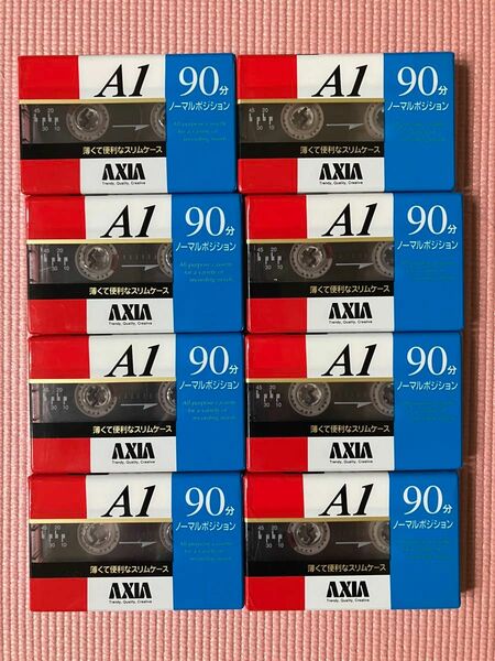 AXIA アクシア カセットテープ ノーマルポジション AI 90分　8本