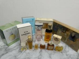 4207■未開封品有り　BVLGARI　ブルガリ　PARFUM　1000　JEAN　PATOU　GIVENCY　MARIAGE　サムライウーマン　CHANEL　香水　おまとめ