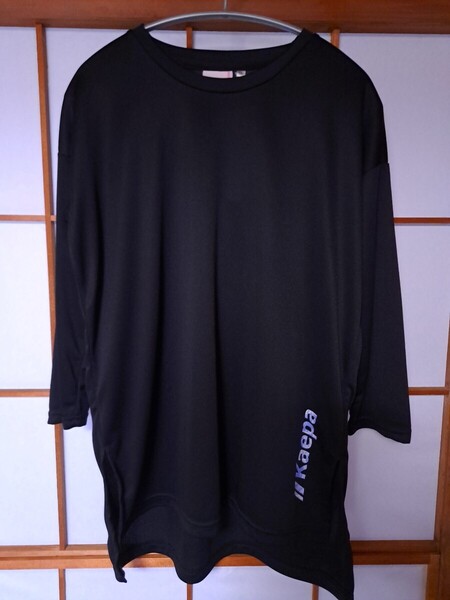 新品未使用 Kaepa LL 七分袖 Tシャツ レディース スポーツ 海 ゴルフ 送料無料即決 ドライ 吸水速乾 UV Aら 半袖