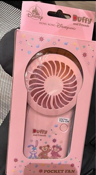 ダッフィー シェリーメイ ステラルー 2wayハンディファン 携帯扇風機 ハンディ扇風機