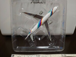  der Goss tea niJAL passenger plane collection Vol.3bo- wing 777-200 JAS Rainbow seven JA8977