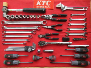 ♪ K T C ♪ 京都機械工具 工具箱セット 12.7sq 1/2インチ スタンダードset トレー付 TONE トネ含む 新品 未使用品 