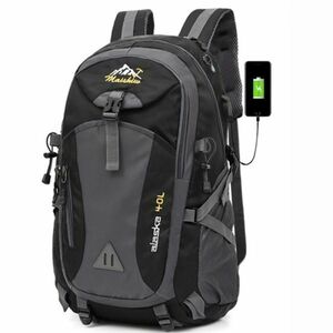 AP562:【定価11800円】１円スタート 40l バックパック ハイキング 登山 キャンプ ユニセックス 防水 トラベ