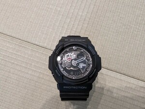 中古 カシオ G-SHOCK GA 300 1AJF 腕時計 ジーショック アナログ デジタル クォーツ ブラック メンズ CASIO Gショック