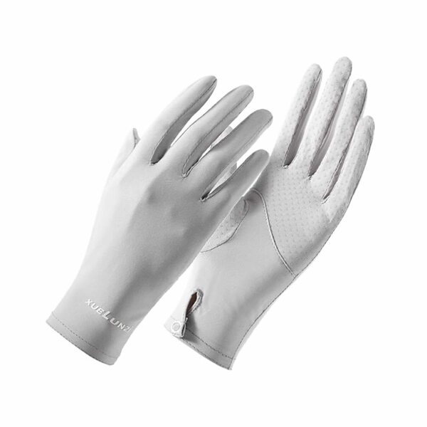 【人気商品】UV手袋 UVカット手袋【接触冷感手袋・右手2指出しで細かい作業が楽】レディースグローブ 手触り良い 通気性あり 夏用