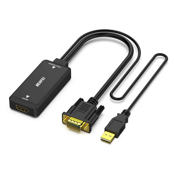 【特価商品】- - HDMI HDMI - - 入力 VGA VGA 出力 VGA アダプター 解像度を備えた 1080P HDM