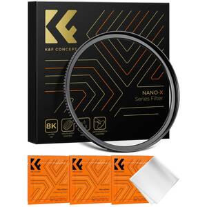 【特価商品】K&F Concept ステップアップリング 77mm→82mm 真鍮製 アダプターリング フィルター径変換アダプター