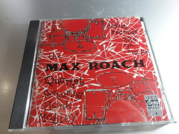 MAX ROACH QUARTET 　FEATURING 　HANK MOBBLY　 マックス・ローチ　ハンク・モブレー　DEBUT RECORDS 33 1/3 RPM LONG PLAY