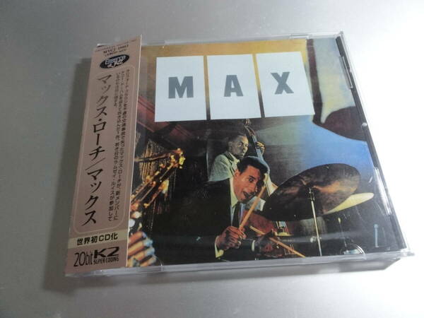 MAX ROACH マックス・ローチ　MAX　　帯付き国内盤