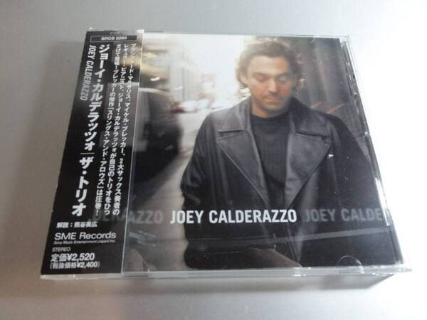 JOEY CALDERAZZO ジョーイカルデラッツォ THE TRIO 帯付き国内盤