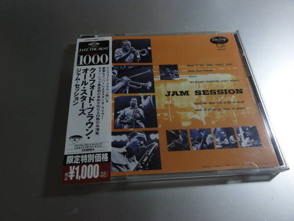 CLIFFORD BROWN クリフォード・ブラウン ALL STARS JAM SESSIONbi 帯付き国内盤 24Bitリマスター