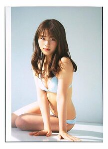 AF583 Shibuya ..(NMB48)* scraps 8 page cut pulling out swimsuit bikini 